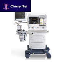Trolley-mounted anesthesia workstation A5 with respiratory monitoringwith ventilatorwith gas scavenging system