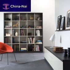 Free-standing bookcase contemporarylacquered wood