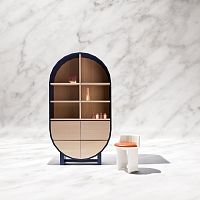 Self-supporting shelving system POLYNETcontemporaryoakhome
