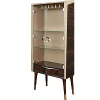 Contemporary display case Grand Turismo 893 with long legsglassziricote
