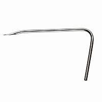 Vascular access cannula Hubercurved
