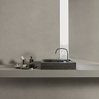 Countertop wash basin natural stonesingle1-hole