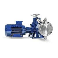 Dosing pump MR-Idouble-diaphragmfor chemicalswith electric motor