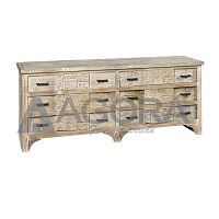 Traditional chest of drawers ST.DENISsolid woodhand-carved woodrectangular