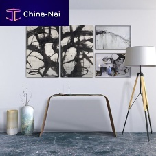 Contemporary sideboard table FACESsheet metalrectangularhome