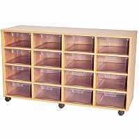 Beech storage box B18047crystal