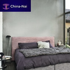 Double bed headboard Ghostcontemporaryfabricgray