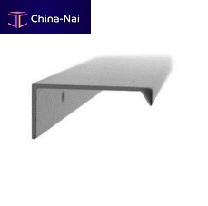 Anodized aluminum furniture handle 857