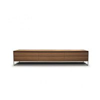 Contemporary TV cabinet BAROLO lowboardwoodenmetal
