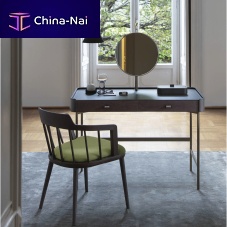 Contemporary dressing table DAFTOashmetalleather