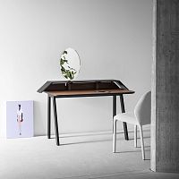Contemporary dressing table Toldalacquered woodoakwalnut