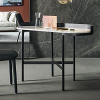 Contemporary dressing table Asiaceramicmarblepainted metal