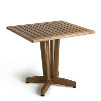 Contemporary table CLASSIC : ERCOLEwoodenwooden basesquare