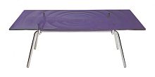 Contemporary table FERGUSplasticsteelrectangular
