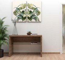 Wooden sideboard table contemporaryglasswooden base