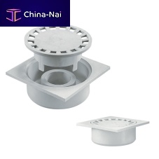 Polypropylene floor drain for showersquare