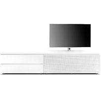 Contemporary TV wall unit CUBE CHANGE lacquered woodlowboardby Werner Aisslinger