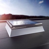 Flat roof skylight FEsmoke controlfor ventilationfor building renovation
