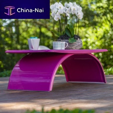 Contemporary coffee table VAGANCEpolyestercompositepolyester base
