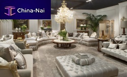 Classic ottoman PRESTIGEfabricindoor
