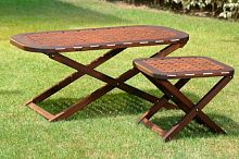 Traditional table 203P & 203/2Pwoodenovalgarden