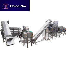 Corn processing line