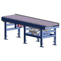 Roller conveyor horizontalinclinedtransport