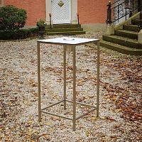 Contemporary high bar table HR 22 SIMPLEHPLsolid woodglass