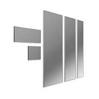 Wall-mounted bathroom mirror Ute Minimalcommercialcontemporaryrectangular