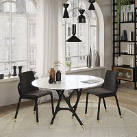 Contemporary table JOYCEsolid woodashash base