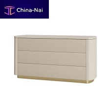 Contemporary chest of drawers moalacquered woodmetalrectangular