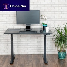 Free-standing desk STANDEcontemporarysteelstraight