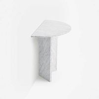 Contemporary sideboard table SPLITmarblehalf moonhome