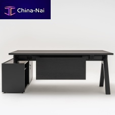 Executive desk Vigafree-standingcontemporaryoak