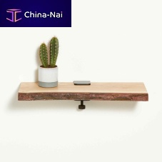 Wall-mounted shelf LIVE contemporaryoak