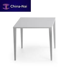 Contemporary table PARIS 6101wood veneersolid wood basesquare