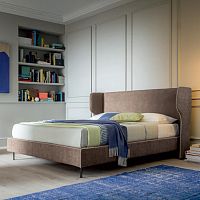 Double bed SPENCERsinglecontemporaryupholstered