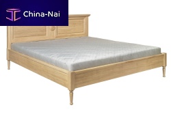 Double bed GALLIAtraditionalwooden100x200 cm