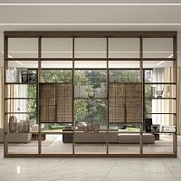 Modular wardrobe Maximacontemporarywoodenwith swing doors