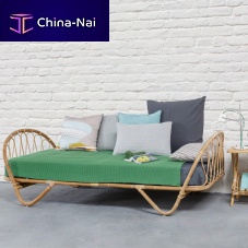 Single bed CORBEILLEcontemporarywith headboardcustom