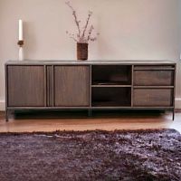 Contemporary TV cabinet JIMMYwith drawerswith storagewooden