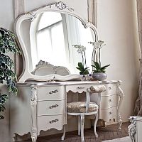 Traditional dressing table SVEVAwooden1-seat