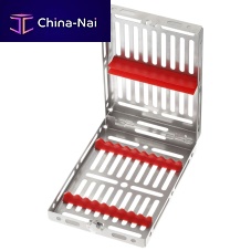 Dental instrument sterilization tray GAMMAFIX doi stainless steel
