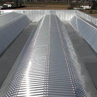 Aluminum roofing sheet METAPLAK 28metal lookcorrugatedcurved