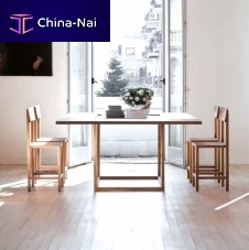 Contemporary table BE SQUAREwoodensquarehandmade