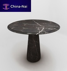Unique design table SENSAmarblebrass baseround