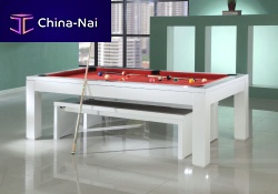Contemporary pool table Diamondhomecommercialwalnut