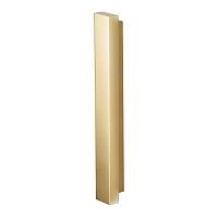 Brass furniture handle P/600polishedbrushedaged
