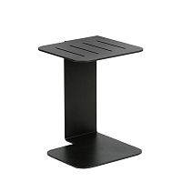 Contemporary side table PULin lacquered stainless steelsquarehome
