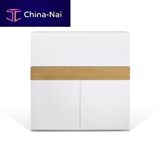 Contemporary secretary desk FOCUS WORKSTATIONoaklacquered woodwood veneer